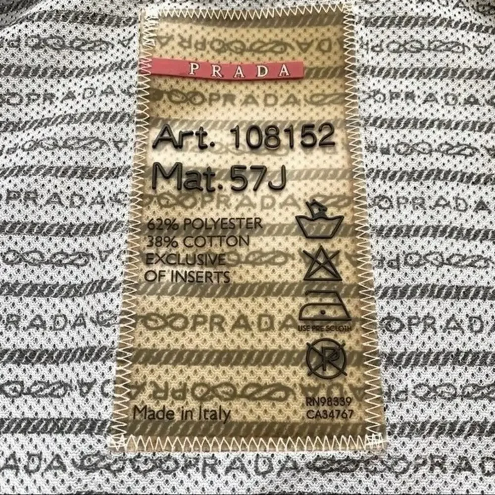 Prada Vintage Nylon Windbreaker Jacket Size S